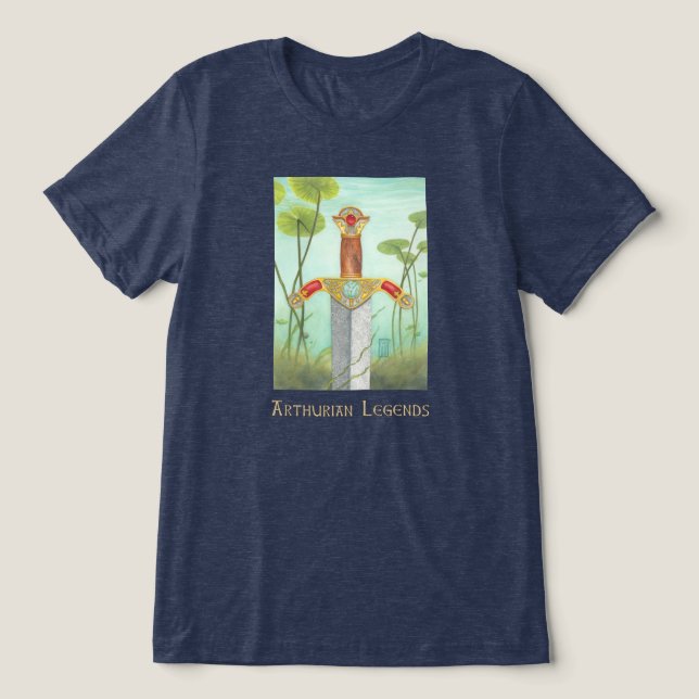 Excalibur Tri-Blend Shirt (Design Vorderseite)