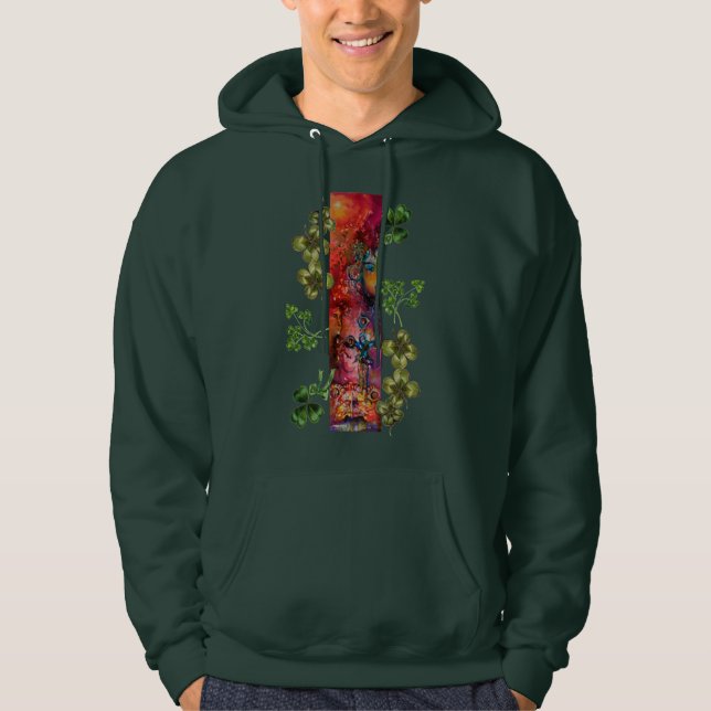 EXCALIBUR UND KLEEBLATTS St.Patrick's Day Party Hoodie (Vorderseite)