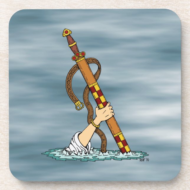 Excalibur Untersetzer (Vorderseite)