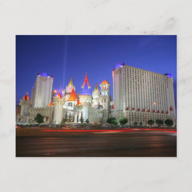 Excalibur Vegas Resort Postcard Postkarte (Vorderseite)