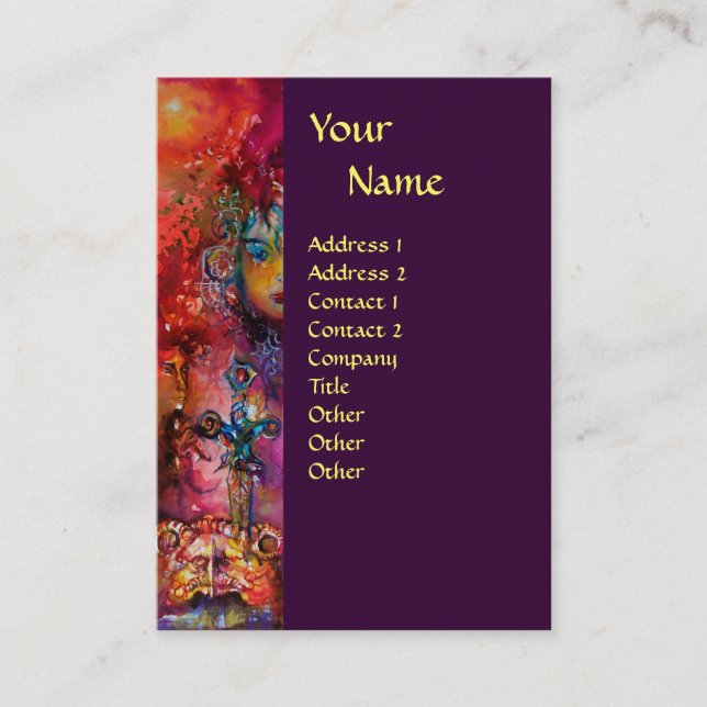 EXCALIBUR VISITENKARTE (Vorderseite)