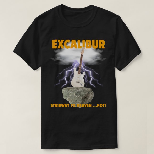 Excalibur Waynes Weltreppe zum Shirt (Design vorne)