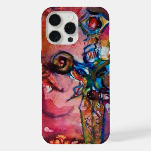 EXCALIBUR ZAUBERSCHWERT Fuchsia Rot Fantasy iPhone Hülle
