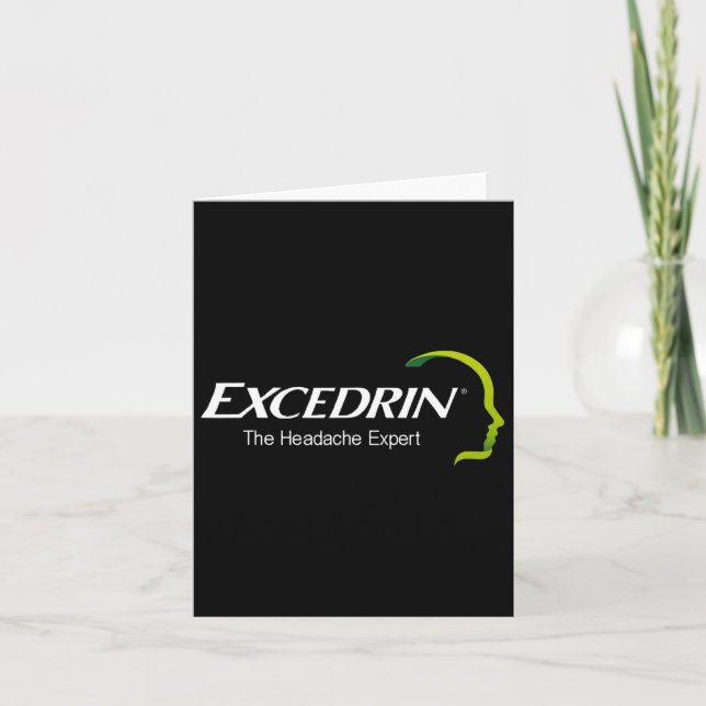 Excedrin Funny Group Nurse Pharmacy Halloween Karte (Vorderseite)