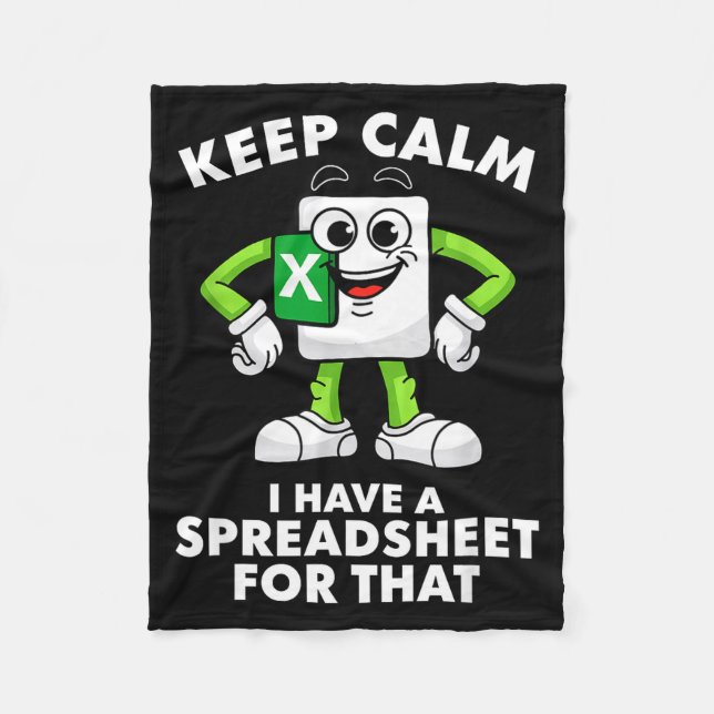 Excel Coworker Employee Farewell Goodbye Birthday  Fleecedecke (Vorderseite)