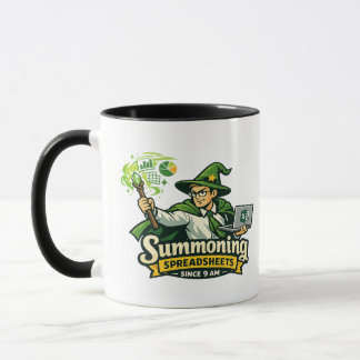 Excel-Zauberer Lustiger Büro-Kaffeebecher | Beschw Tasse