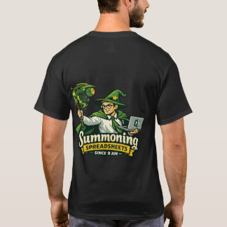 Excel-Zauberer – Lustiger Tabellenkalkulations-Zau T-Shirt