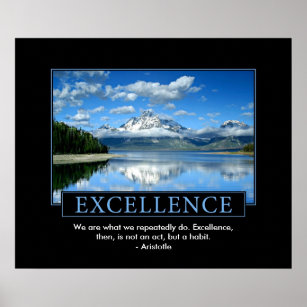Excellence Inspiration Poster