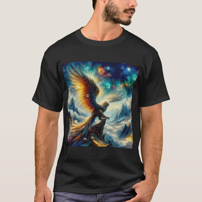 Excellence's Birds: Fantasy Harpy #2 T-Shirt (Vorderseite)