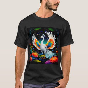 Excellence's Vögel Vorstellende Pfauen T-Shirt
