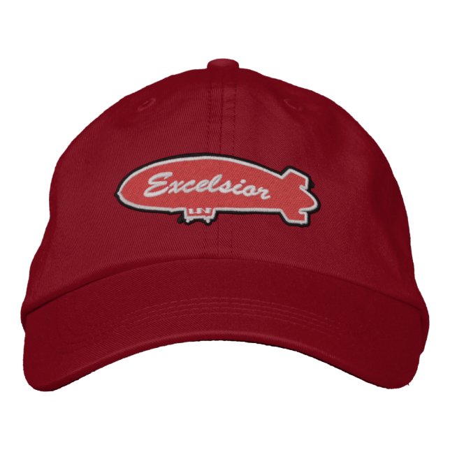 Excelsior Crewcap Bestickte Kappe (Vorderseite)