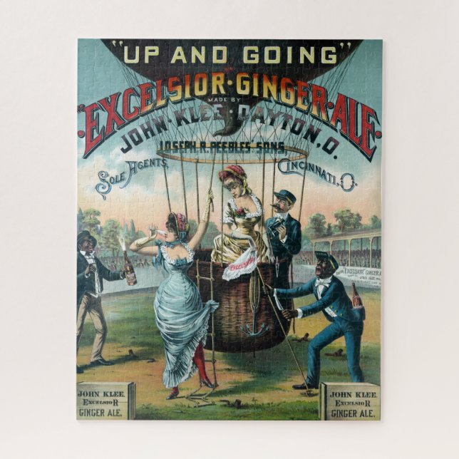 Excelsior Ginger Ale Puzzle (Vertikal)
