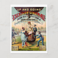 Excelsior Ginger Ale Vintage Poster wiederhergeste
