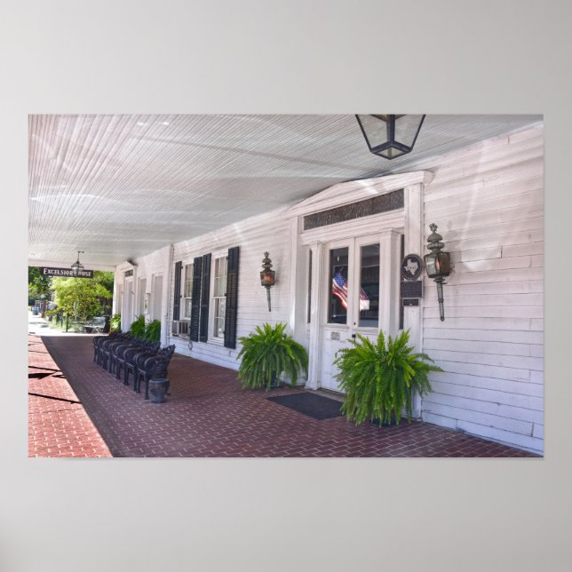 Excelsior House, Jefferson, Texas Poster (Vorne)
