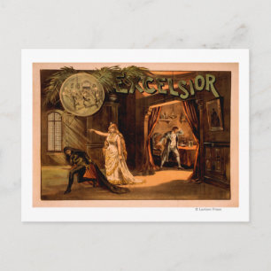 Excelsior Theatralspielposter #1 Postkarte