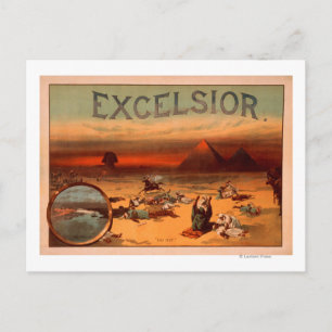 Excelsior Theatralspielposter #2 Postkarte