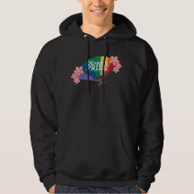 Exchange Pride Hoodie mit Regenbogen-Fan und Sakur
