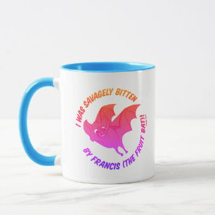 Exclusive Francis (die Fruit Bat) Tasse für Farbde