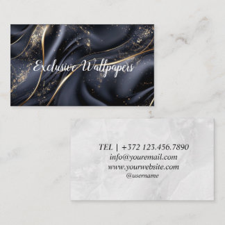 Exclusive Handmade Luxury Wallpapers Visitenkarte