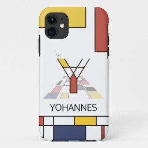 Exclusive Neoplasticism Art Monogram. Letter Y Case-Mate iPhone Hülle