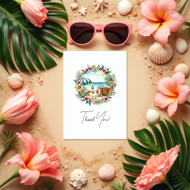 Exclusive Social Club Bachelorette Wochenende Foto Dankeskarte (Exclusive Social Club Bachelorette Weekend Photo Thank You Card)