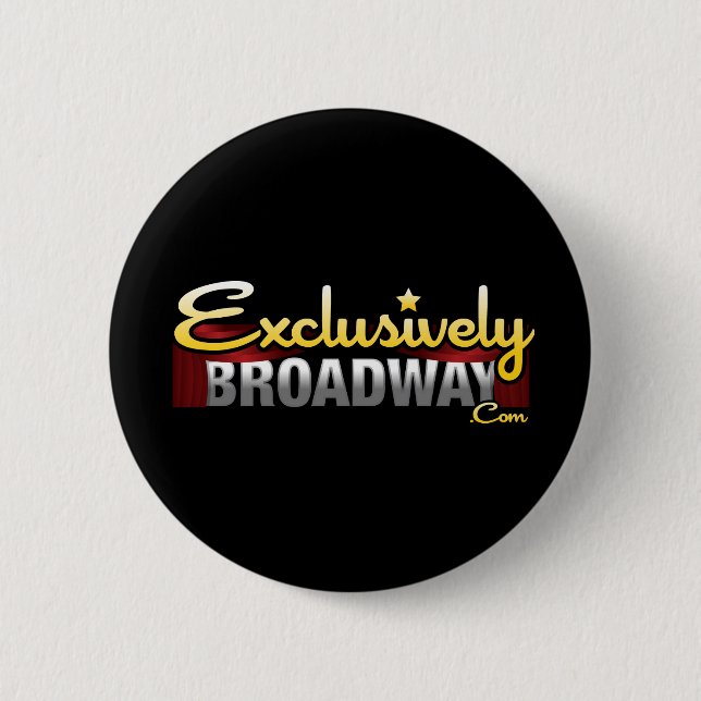 ExclusivelyBroadway.com Button (Vorderseite)