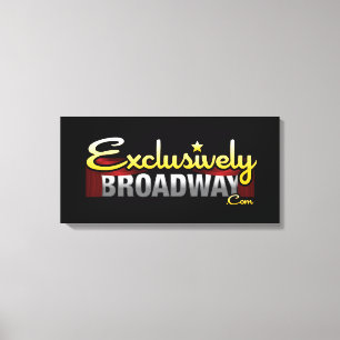 ExclusivelyBroadway.com Leinwanddruck