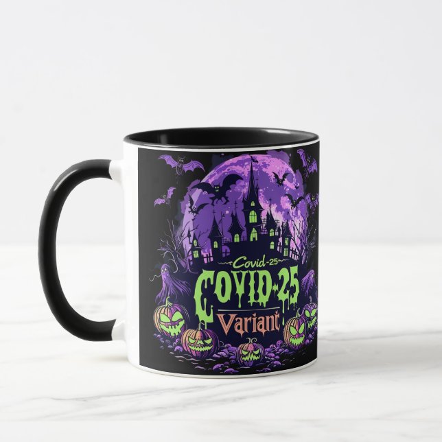 ExDesigner | Halloween | Covid-25 Variante Tasse (Links)