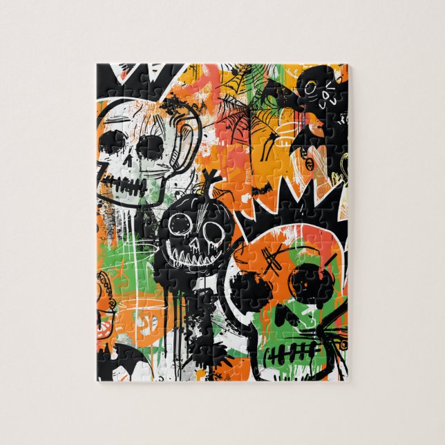 ExDesigner | Personalisierung | Halloween Puzzle (Vertikal)