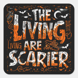 ExDesigner | Personalisierung | Halloween Quadratischer Aufkleber