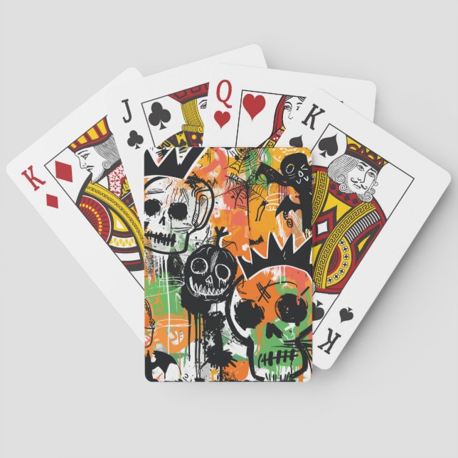 ExDesigner | Personalisierung | Halloween Spielkarten (Rückseite)