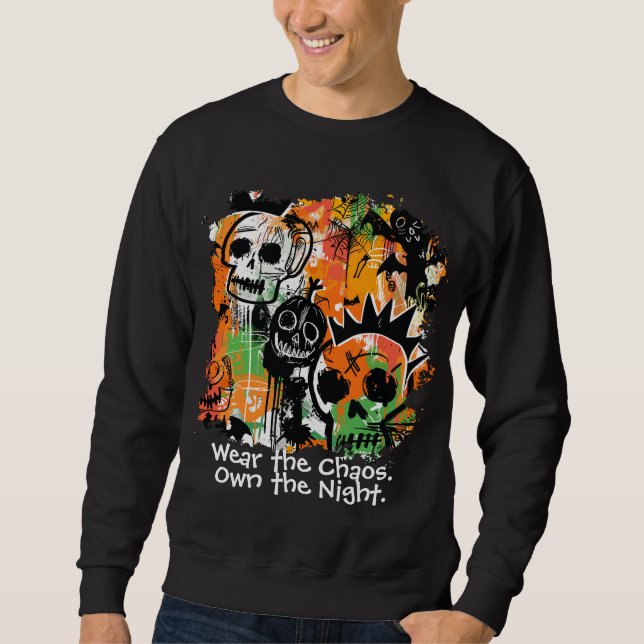 ExDesigner | Personalisierung | Halloween Sweatshirt (Vorderseite)