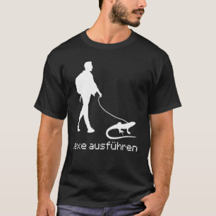 Exe Ausführen von Spaß Systemadministrator-Nerd-Ad T-Shirt