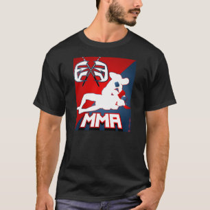 EXE MIXED MARTIAL ARTS - Kampf-Flagge T-Shirt