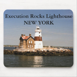 Execution Rocks Lighthouse, New York Mousepad