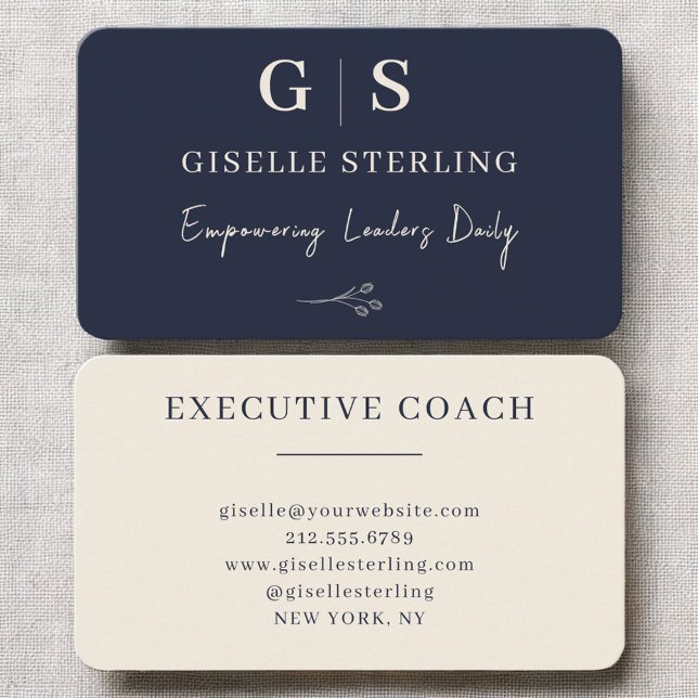 Executive Coach Visitenkarte (Von Creator hochgeladen)