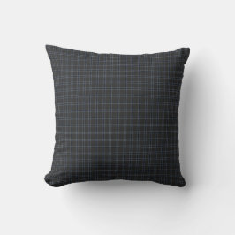 Executive Heritage Plaid | Luxus Charcoal & Navy Kissen