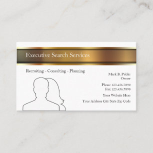 Executive-Search-Arbeitsvermittlungsagentur Visite Visitenkarte