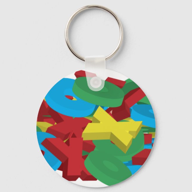 Exes und Ohs Schlüsselanhänger (Vorderseite)