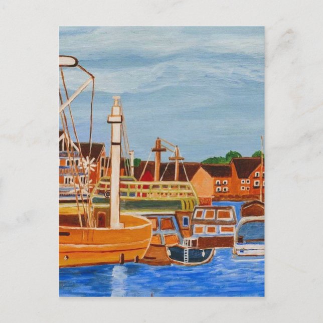 Exeter Devon England Postkarte (Vorderseite)