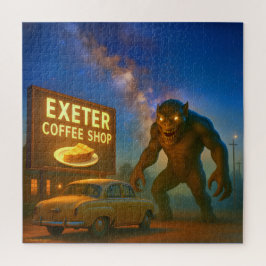 EXETER, KALIFORNIEN 20 X 20 INCH JIGSAW PUZZLE. PUZZLE