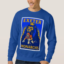 Exeter Monarchs klassisches Sweatshirt.