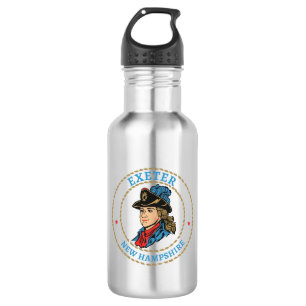 Exeter New Hampshire Colonial Edelstahlflasche