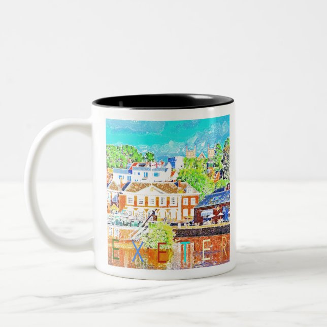 Exeter Zweifarbige Tasse (Links)