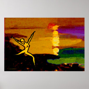 Exhale! v2-P (36 Zoll x 24 Zoll) Poster