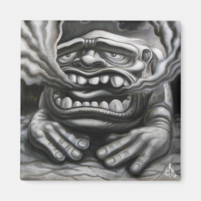 Exhausted Kaiju Magnet (Vorne)