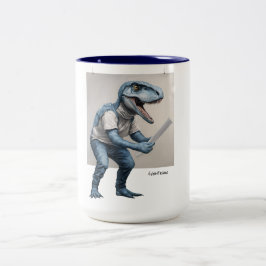 Exhibitasaur Dinosaur Zweifarbige Tasse