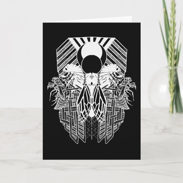 Exhumierung der Geburtskarte Karte (Vorderseite)