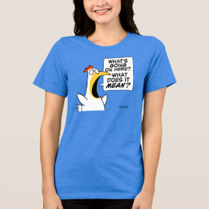 Existentes Hühnchen von Sandra Boynton Tri-Blend Shirt