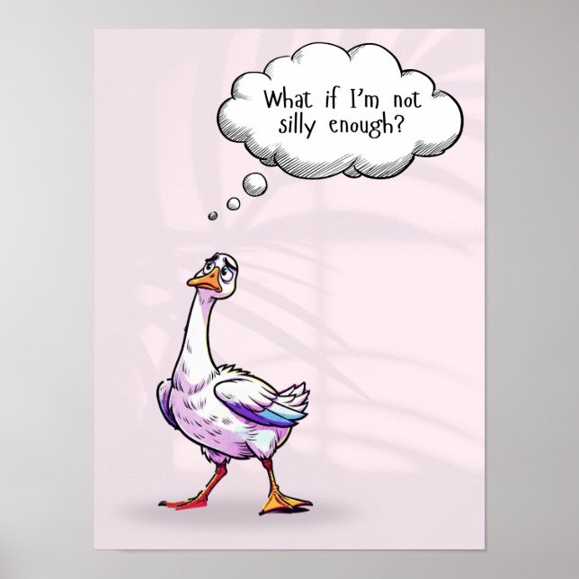 Existential Goose Poster (Vorne)